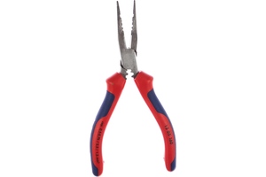 Плоскогубцы электрика для монтажа проводов, 160 мм, хром, 2-комп ручки KNIPEX KN-1305160, фото 1