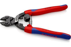 Болторез компактный, пружина, 200 мм, 2-комп ручки,  CoBolt KNIPEX KN-7112200SB, фото 1