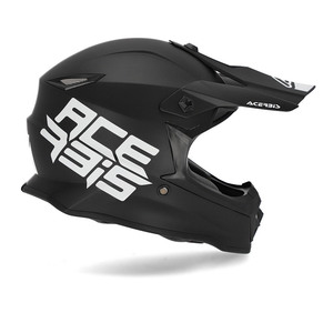 Шлем детский Acerbis IMPACT STEEL JUNIOR Black M (49-50), фото 4