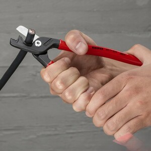 Кабелерез KNIPEX Step Cut XL ступенчатый рез, Ø 23 мм (120 мм²), длина 225 мм, фосфатированный, обливные ручки, SB, фото 3