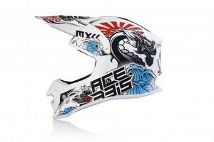 Шлем Acerbis PROFILE 4 White/Blue/Red M, фото 3