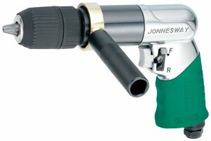 JONNESWAY JAD-1027 Дрель пневматическая с реверсом 800 об/мин., быстрозажимной патрон 1-13 мм, фото 1