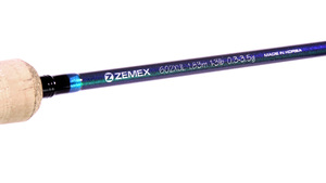 Спиннинг ZEMEX VIPER Trout 602XUL 0.3-3.5 g, фото 4