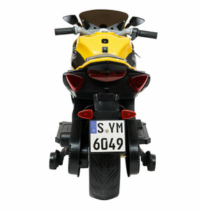 Детский электромотоцикл ToyLand Moto YHF6049 Желтый, фото 3
