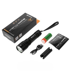 Фонарь ручной 950 LM, IP46, USB (N-FR-L6-H) NISUS PRO, фото 12