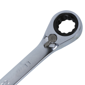 Ключ трещоточный комбинированный с флажковым переключением 11 мм KING TONY 373211M, фото 2