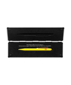 Carandache Office 849 Claim your style 2 - Canary Yellow, шариковая ручка, M, подарочная коробка, фото 3