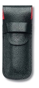 Чехол кожаный Victorinox, черный для перочинных ножей 84 мм, толщиной 3 уровня, фото 1