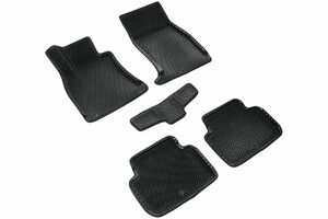 Коврики 3D EVA "РОМБ"   Seintex KIA Stinger 4WD черные, фото 1