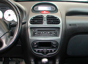 Рамка InCar для UMS PEUGEOT 206 (тип1 консоль), 9", фото 8