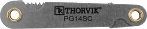 Thorvik PG14SC Набор резьбовых шаблонов комбинированных для наружных и внутренних резьб, 14 предметов, фото 3