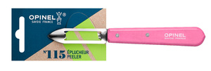 Нож для чистки овощей Opinel №115, деревянная рукоять, блистер, нержавеющая сталь, розовый 002038, фото 3