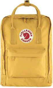 Рюкзак Fjallraven Kanken Laptop 13", желтый, 25х16х35 см, 13 л, фото 1