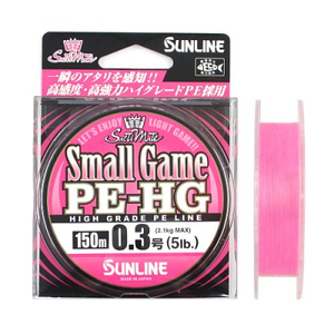 Шнур SUNLINE NEW SMALL GAME PE HG 150M 5LB/#0.3, фото 1