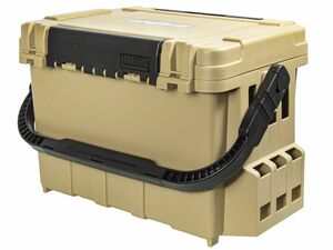 Ящик рыболовный Meiho BUCKET MOUTH BM-9000 Yellow 540x340x350, фото 4