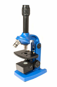 Микроскоп Юннат 2П-1 с подсветкой Синий