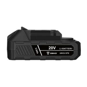 Аккумулятор DEKO UNV3.0 STD, Li-ion, 20В, 3.0А*ч, фото 3