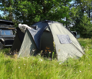 Палатка Canadian Camper SANA 4 PLUS, цвет woodland, фото 10
