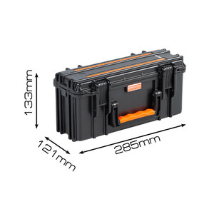 Кейс защитный OffRoadTeam серия Pilgrim модель P268311-N, БЕЗ НАПОЛНИТЕЛЯ, внутренние размеры 260*83*118мм, объем 2,45л, IP67, фото 2