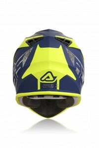 Шлем Acerbis LINEAR Yellow/Blue XS, фото 4
