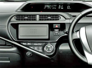 Рамка Incar для UMS TOYOTA Aqua 2011-2017, 9", фото 5