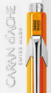 Carandache Office 849 Pop Line - Orange, шариковая ручка, M, фото 2