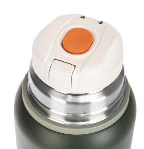 Термос (T-KD-7030-0.9) 900ML хаки (пробка-ситечко, крышка-кружка, ремешок) TONAR, фото 5