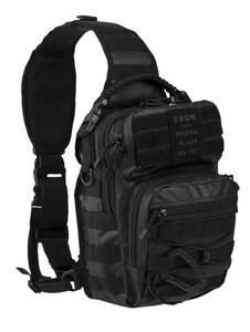 Рюкзак на одной лямке Tactical SM Mil-Tec, цвет Black, фото 1