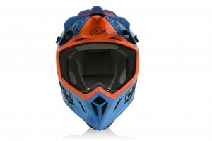 Шлем Acerbis STEEL CARBON Orange/Blue S, фото 2