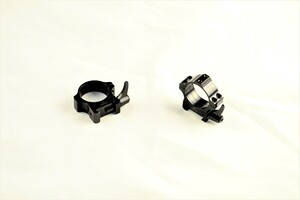 Кольца Rusan быстросъемные Weaver на 30мм H12 рычажные (одно кольцо с интерфейсом для адаптера) (050-30Al1-12-R), фото 2