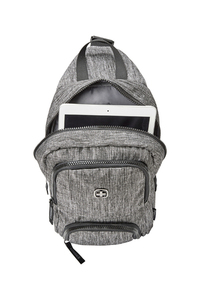 Рюкзак Wenger Urban Contemporary, с одним плечевым ремнем, темно-cерый, 19х12х33 см, 8 л, фото 3