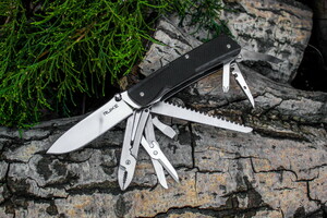 Нож multi-functional Ruike L51-N коричневый, фото 4