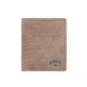 Бумажник Klondike Finn, коричневый, 10x11,5 см, фото 1