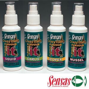 Спрей Sensas Crazy Bait FLAVOURIT SPRAYS Scopex 0.075л