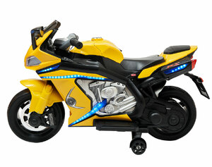 Детский электромотоцикл ToyLand Moto YHF6049 Желтый, фото 2