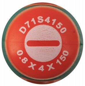 JONNESWAY D71S4150 Отвертка стержневая шлицевая ANTI-SLIP GRIP, SL4.0х150 мм, фото 2
