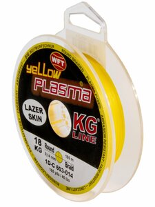 Шнур плетёный WFT KG PLASMA Yellow 150/014, фото 1