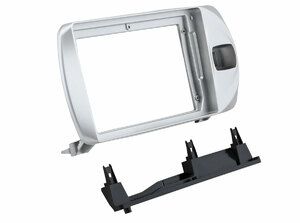 Рамка Incar для UMS TOYOTA Vitz 2015 - 2020, 9" SILVER, RTY-FC912, фото 2