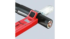 Стриппер для круглого кабеля, Knipex Ø 8-28 мм, длина 130 мм, SB, фото 2