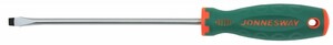 JONNESWAY D71S8200 Отвертка стержневая шлицевая ANTI-SLIP GRIP, SL8.0х200 мм