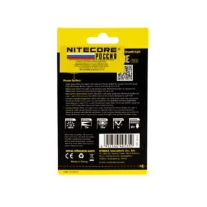 Фонарь NITECORE TUBE V2.0 2019 BLACK NICHIA 14580, фото 3