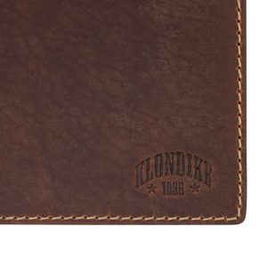 Бумажник Klondike Yukon, коричневый, 13х2,5х10 см, фото 5