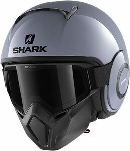Шлем SHARK STREET DRAK BLANK Nardo Gray M, фото 1