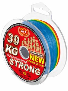 Леска плетёная WFT KG STRONG EXACT ELECTRA 700 Multicolor 360/025, фото 1
