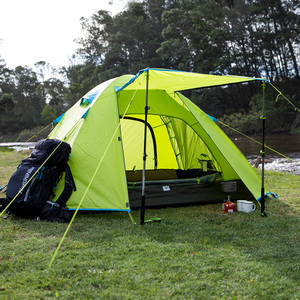 Палатка Naturehike P-Series NH18Z033-P 210T/65D, трехместная, светло-зеленая, 6975641887492, фото 4