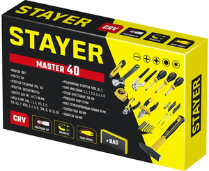 Универсальный набор инструмента для дома STAYER Master-40 40 предм. 22052-H40, фото 7