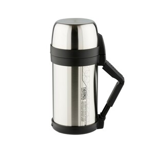 Термос Thermos FDH Stainless Steel Vacuum Flask с ручкой 1.4л (стальной), фото 1