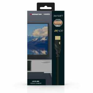 HDMI Кабель,Monster Cable Essentials,  8K, UHS, 3m, фото 3