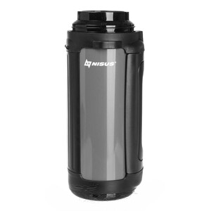Термос (N-TM-042-G) 1700ML (крышка-кружка с ручк, доп.пл.чашка, скл.ручки, ремень) Nisus, фото 5
