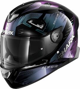 Шлем SHARK SKWAL 2.2 VENGER Black/Purple L, фото 1